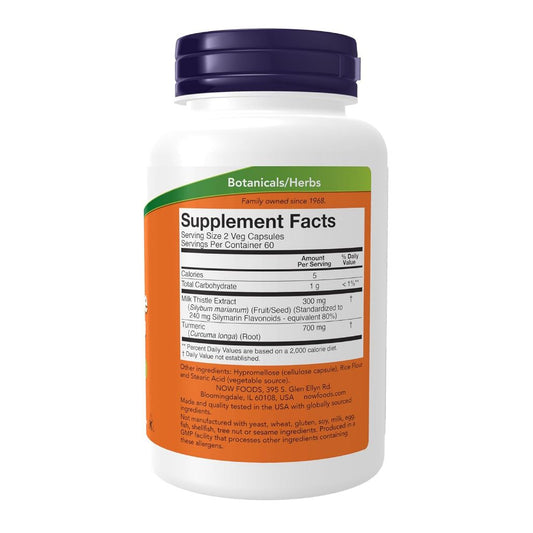 USA Onhand | NOW Foods, Milk Thistle Extract, 150 mg 120 Veg Capsules ( Supports Liver Function )
