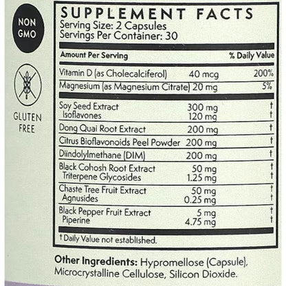 LowCost PH| Terra Origin, Healthy Estrogen & Menopause, 60 Capsules