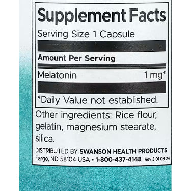 USA Onhand | Swanson, Melatonin ( Sleep Support )