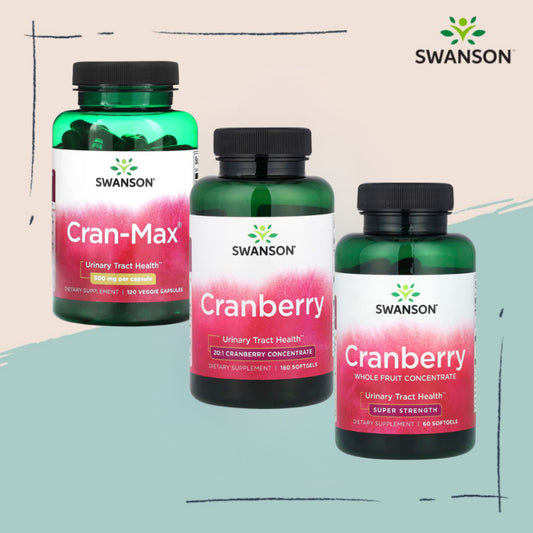 Swanson Ph | Swanson, Cranberry, Cran Max, Whole Fruit, Softgels, For Healthy Urinary Tract Function