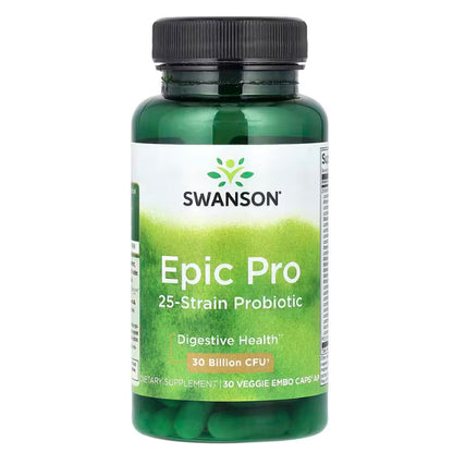 SwansonPh | Swanson Probiotic 1 Billion,  L. Plantarum, Ultimate, Strain, Epic Pro, FemFlora, Digest