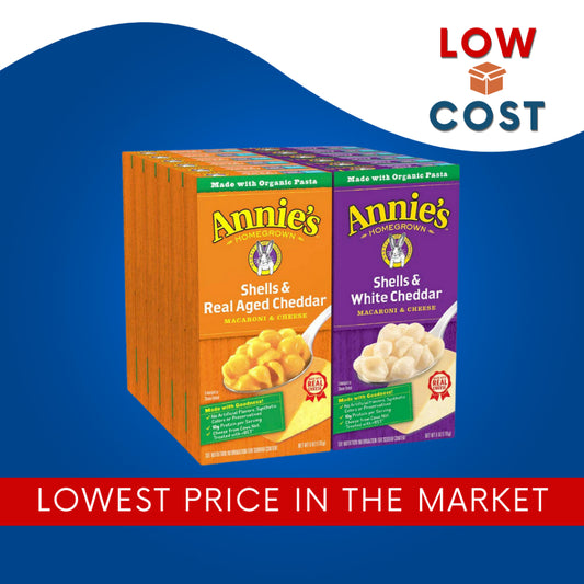 Low Cost PH | Annie's Homegrown, Organic Macaroni & Cheese Mac n Cheese, Real Aged Cheddar Vegan Mac