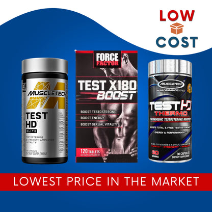 Low Cost PH | Muscletech Force Factor Test HD, Elite, 120 Caps LIPO-6 Black, Ultra Concentrate.