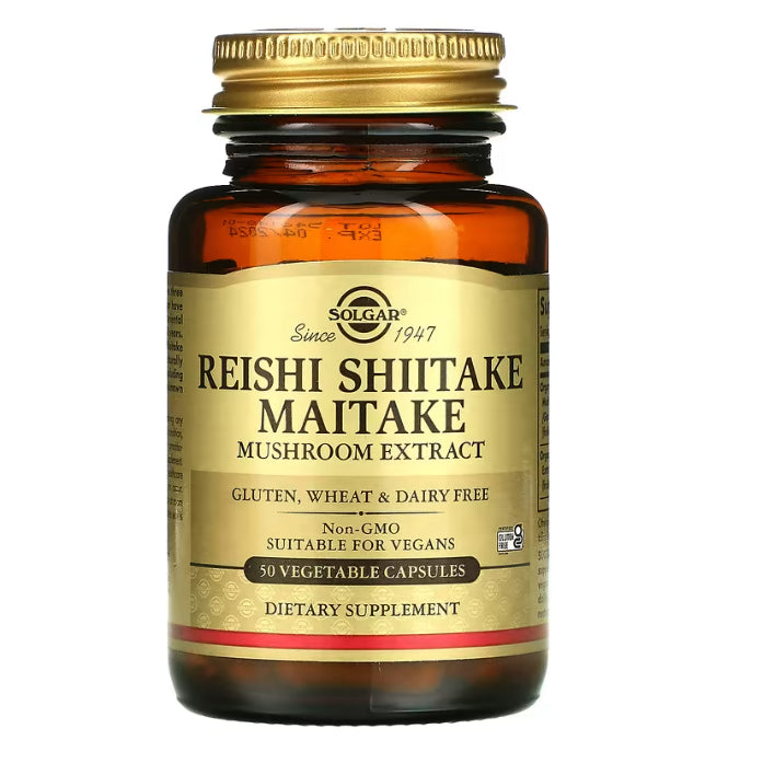 LowCost PH| SOLARAY Reishi Mushroom 600mg - Reishi Mushroom Capsules for Immune Support - Vegan, Lab