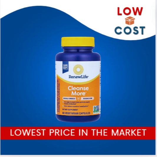 LowCost PH| CleanseMore Overnight Formula Herbs & Magnesium | Gluten Free Non-GMO