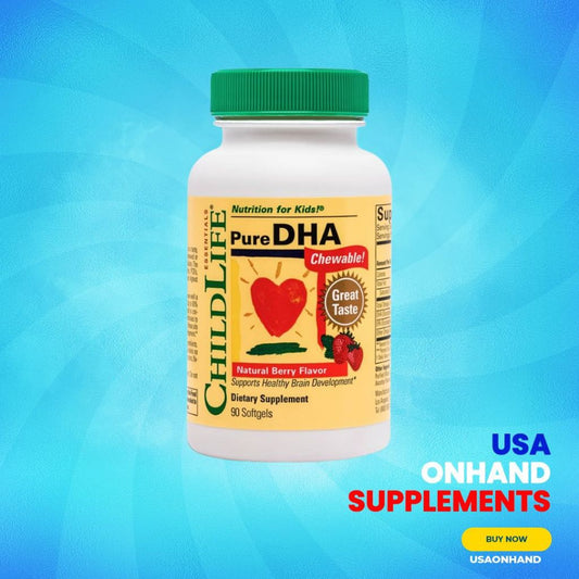 USA Onhand | ChildLife Essentials, Pure DHA, Natural Berry ( Children's Health )