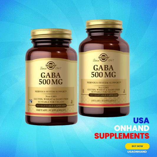 USA Onhand | Solgar, GABA ( Nervous System Support )