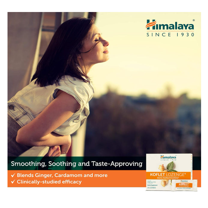 LowCost PH| Himalaya, Koflet Lozenge, Original, Menthol, 20 Lozenges fo Throat Comfort