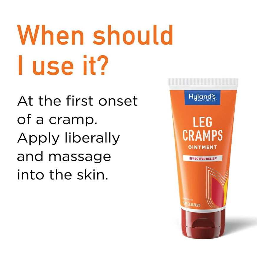 LowCost PH| Hyland's Naturals, Leg Cramps Ointment, 2.5 oz (70.9 g)