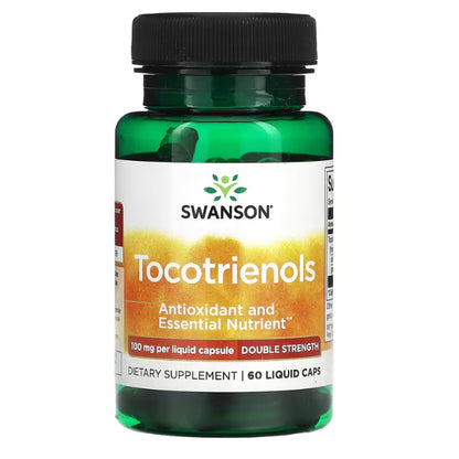 Swanson Ph | Swanson, Tocotrienols 50 mg, Double Strength, 100 mg, Antioxidant & Essential Nutrient