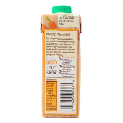 Grocer Farmer | Pacific Organic Beef, Free Range Chicken, Bone Broth Unsalted, Stock Unsalted 946ml