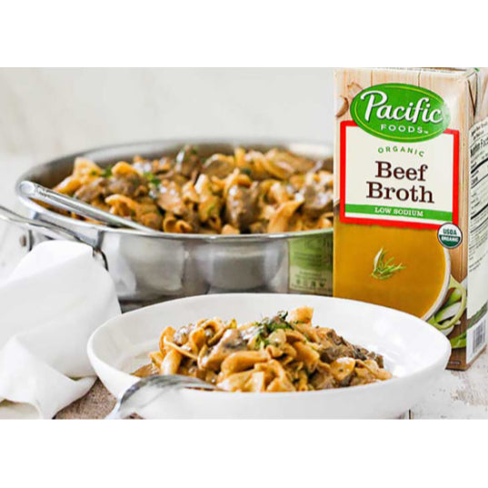 Grocer Farmer | Pacific Organic Beef, Free Range Chicken, Bone Broth Unsalted, Stock Unsalted 946ml