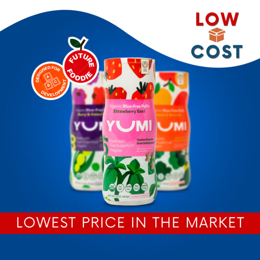 LowCostPH| Yumi, Organic Rice-Free Puffs, 8+ Months, 1.5 oz  Organic Ingredientss Texture for Teethi