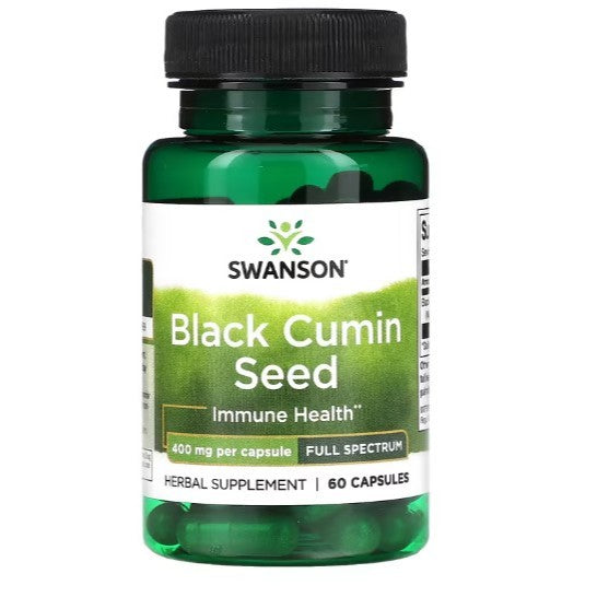 SwansonPh | Swanson, Black Cumin Seed Oil, 500 mg, 60 Liq Veggie Caps, Supports Immune Health