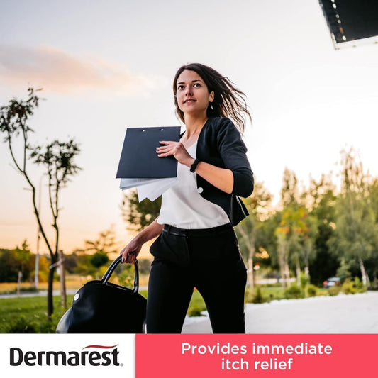 USA Onhand | Dermarest, Eczema, Medicated Lotion, Fragrance Free,4 fl oz ( Provides Immediate Itch )