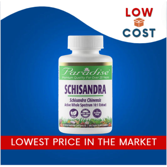 LowCost PH| Paradise Herbs, Schisandra, 60 Vegetarian Capsules