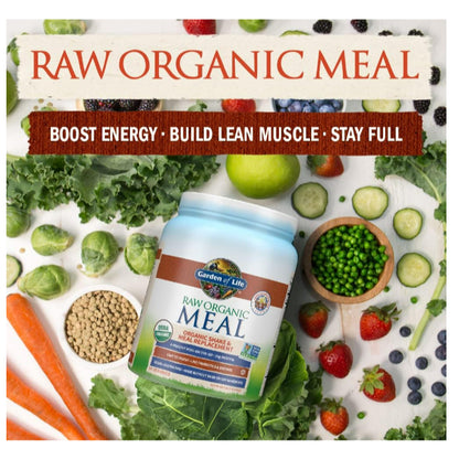 LowCost PH| Garden of Life, RAW Organic Meal, Shake & Meal Replacement, Vanilla Plant-Base Protein