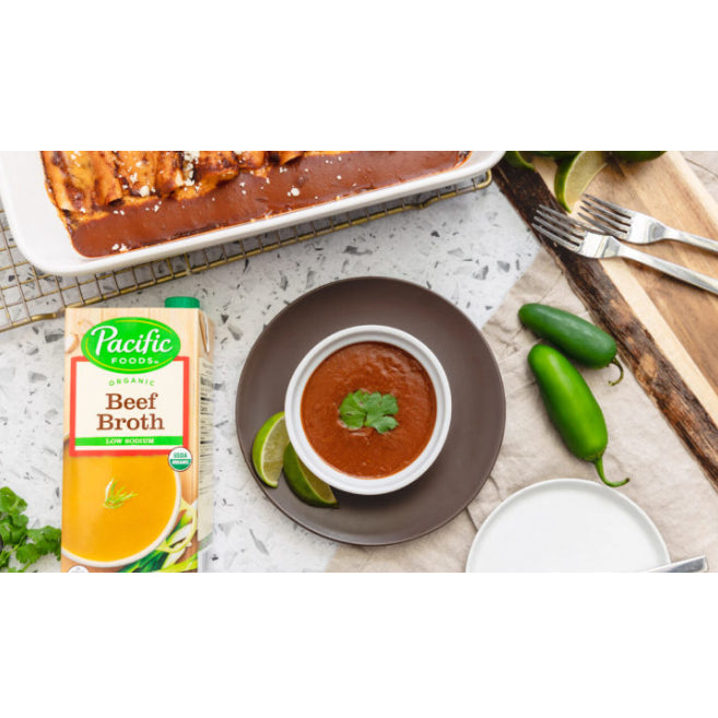 Grocer Farmer | Pacific Organic Beef, Free Range Chicken, Bone Broth Unsalted, Stock Unsalted 946ml
