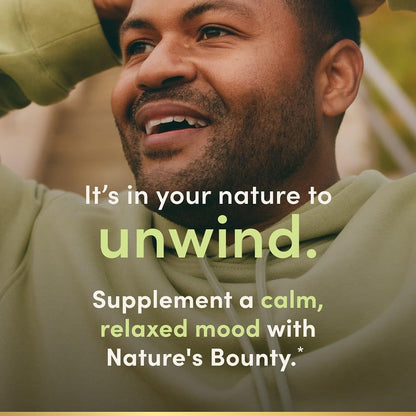 LowCostPh | Nature's Bounty, Anxiety & Stress Relief, 90 Tablets, Supports a Calm, Relaxed Mood