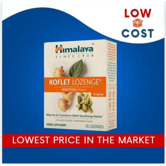 LowCost PH| Himalaya, Koflet Lozenge, Original, Menthol, 20 Lozenges fo Throat Comfort