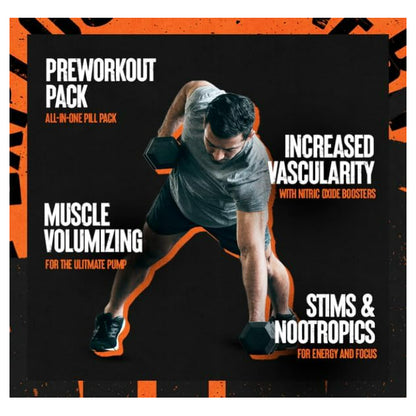 LowCostPH| Universal Nutrition Animal Pump Pre-Workout, Nitric Oxide, Creatine, Energy Supplement,30