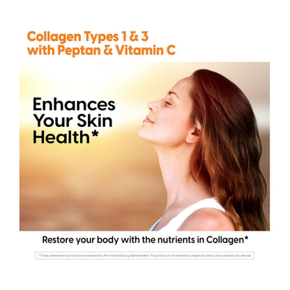 LowCost PH| Doctor's Best, Collagen Types 1 and 3 w/ Peptan and Vitamin C, 240 Caps 2000mg per serv