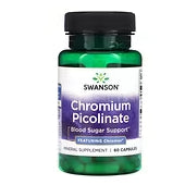 USAOnhand| Swanson, Chromium Picolinate, 200 mcg, 100 Capsules