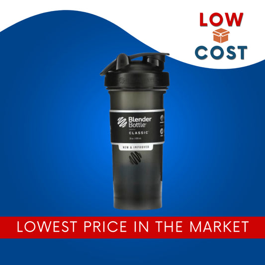 Blender Bottle, Classic with Loop, Black, 28 oz (828 ml)