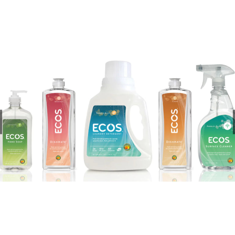GrocerFarmer| Earth Friendly Ecos Dishmate Pear, Grapefruit, Lavender, Free & Clear, Ecos Fruit wash