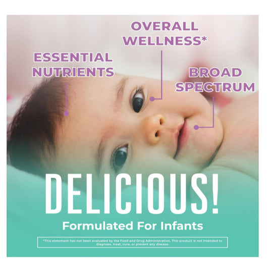 USAOnhand| MaryRuth's, Organic Infant Multivitamin Liquid Drops, Iron Free, 6-12 Months, Orange Vani