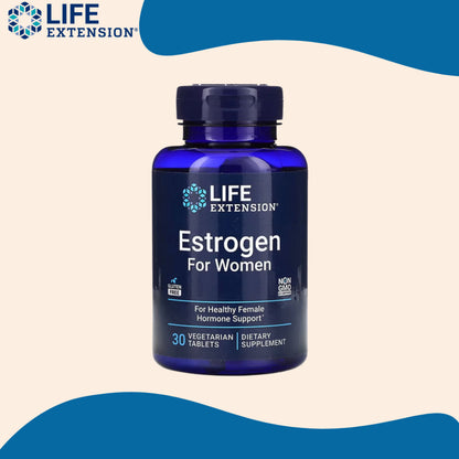 Life Extension, Estrogen for Women, 30 Vegetarian Tablets