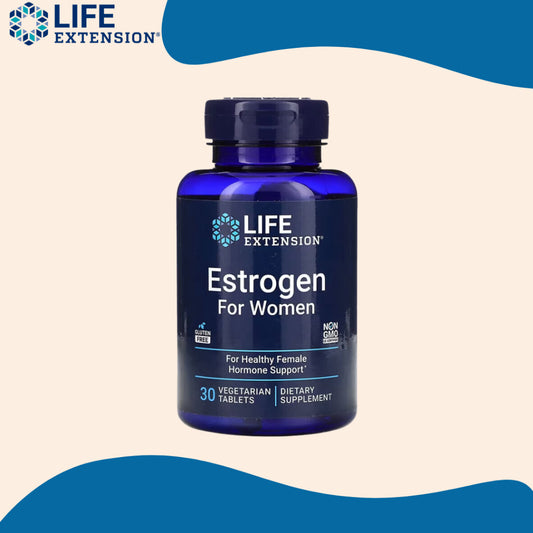 Life Extension, Estrogen for Women, 30 Vegetarian Tablets