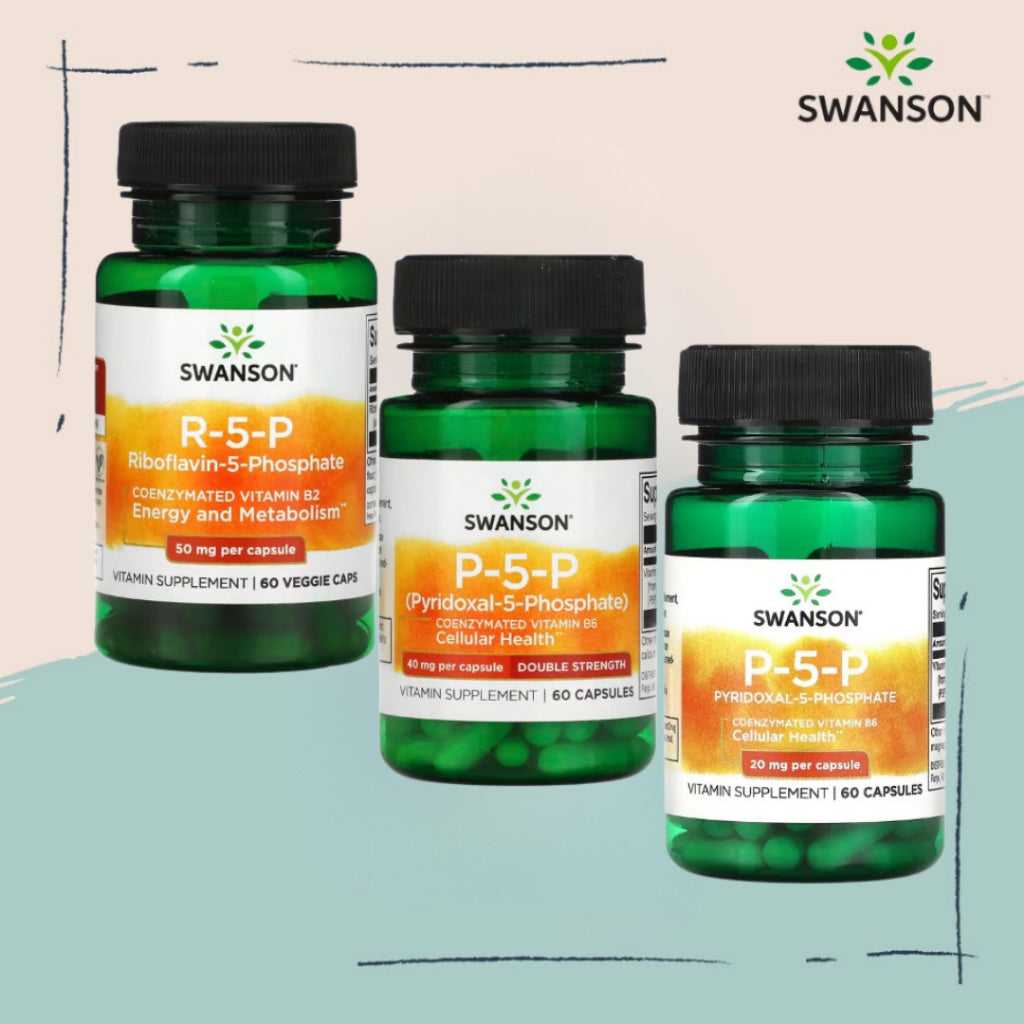 Swanson Ph | Swanson, P-5-P Pyridoxal-5-Phosphate, 20 mg, 60 Capsules.Cellular Health