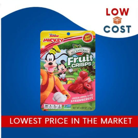 LowCostPh | Brothers-All-Natural, Fruit Crisps, Strawberry, 1Pack, Light & Crispy Sliced Fruit!