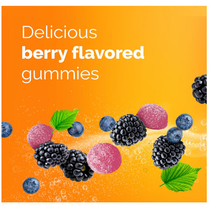 LowCost PH| Emergen-C Vitamin C and Ashwagandha Gummies, Immune Support, Berry Blend 30 gummies