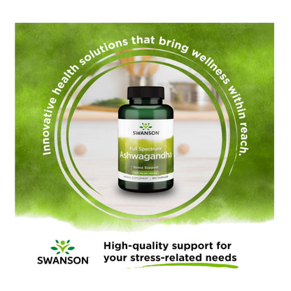 LowCost PH| Swanson, Full Spectrum® Ashwagandha, 900 mg, 100 Capsules (450 mg per Capsule)