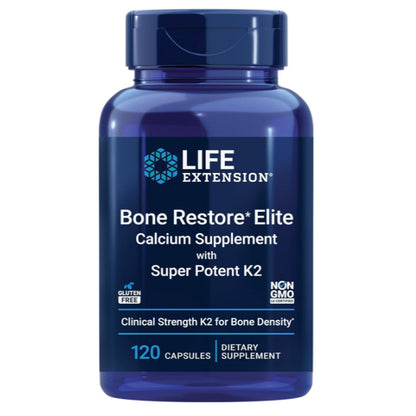 LowCostPH | Life Extension Bone Restore Vitamin K2, Bone-Up Strontium Caps for Bone Health