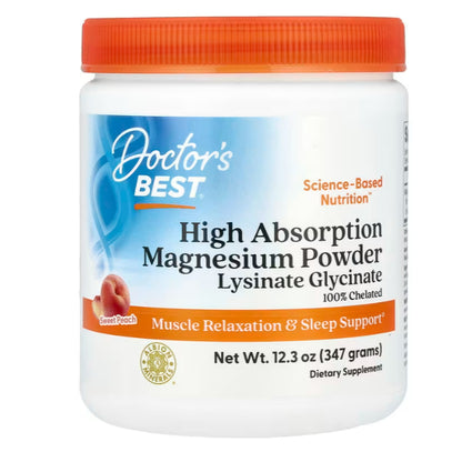 LowCostPH | Doctor's Best, High Absorption Magnesium, 100 mg, 120 | 240 Tablets | Powder, 7.1 oz