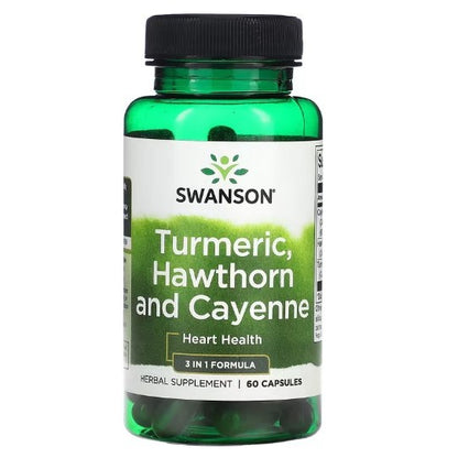 Swanson Ph | Swanson, Turmeric, Garlic,  Fenugreek, Turmeric, Hawthorn, Super Cayenne, Herbal