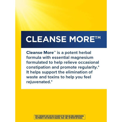 LowCost PH| CleanseMore Overnight Formula Herbs & Magnesium | Gluten Free Non-GMO