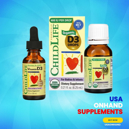 USA Onhand | ChildLife Essentials Vitamin D3 ( Bone, Joint & Cartilage )