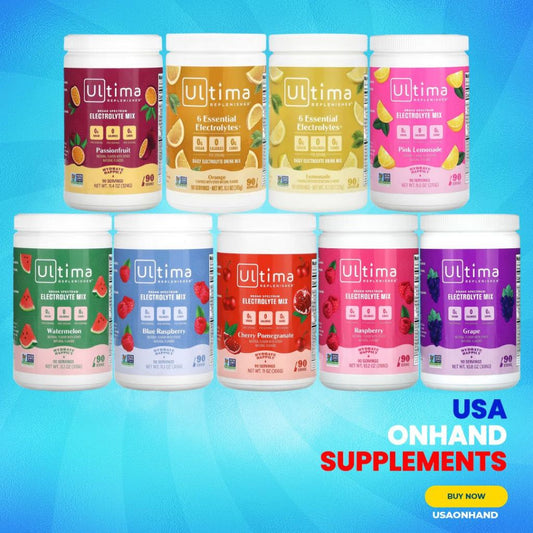 USA Onhand | Ultima Replenisher, Electrolyte Mix ( Great For Hydration & Digestive Issues )