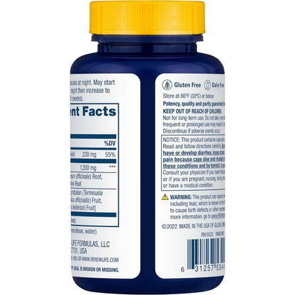 LowCostPh | Renew Life, Cleanse More™, 60 Vegetarian Capsules, Promote Waste & Toxin Elimination