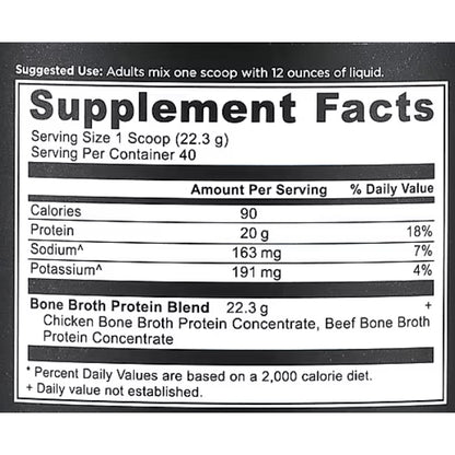 LowCost PH| Ancient Nutrition, Bone Broth Protein, Pure, 2 lb (892 g)
