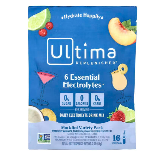 LowCostPH | NutriBiotic, Essential Electrolytes \ Ultima Replenisher, Electrolyte Drink Mix.