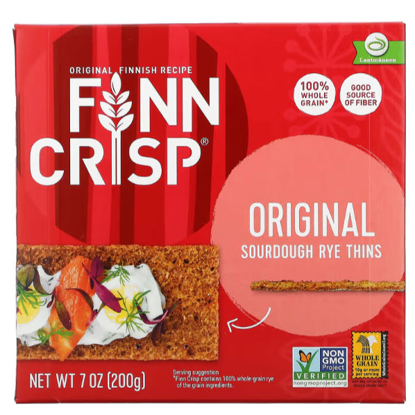 Grocer Farmer | Finn Crisp Sourdough Rye Thins, Mary's Gone Crackers, Caraway, Original, Herb,Pepper
