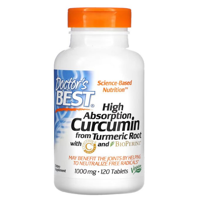 LowCostPH | Doctor's Best Curcumin Phytosome with Meriva, 500 mg, 180 Veggie Caps