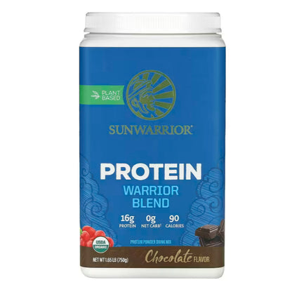 LowCost PH| Sunwarrior, Warrior Blend, Protein, Vanilla, 1.65 lb (750 g) & Collagen Building