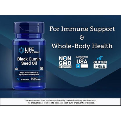 Life Extension, Black Cumin Seed Oil