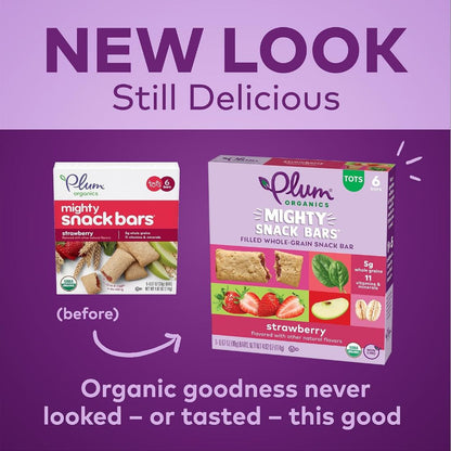 LittleSunshine | Plum Organics, Mighty Snack Bars, Tots, Strawberry, Pumpkin Banana, Blueberry